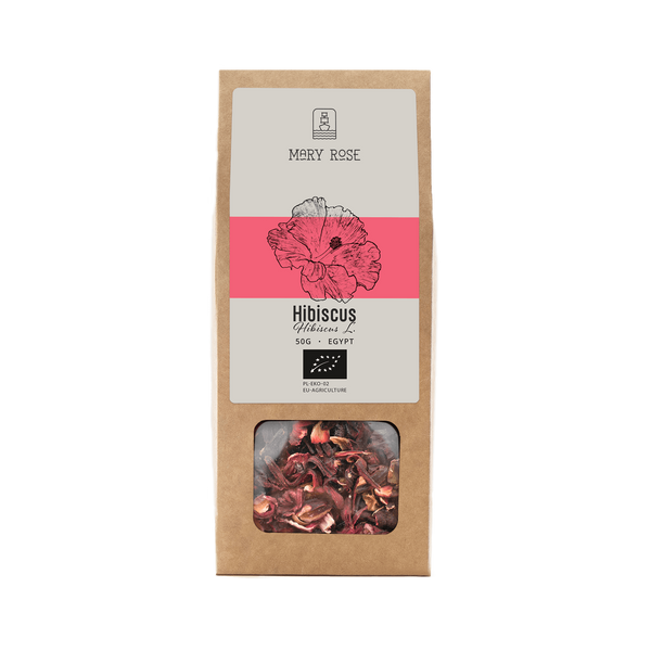 Mary Rose - Hibiscus luomu (kukan terälehdet) 50g