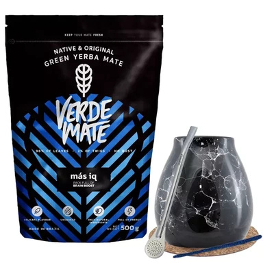 Yerba Verde Mate Mas IQ Starter Set 500g 0.5kg 0.5kg