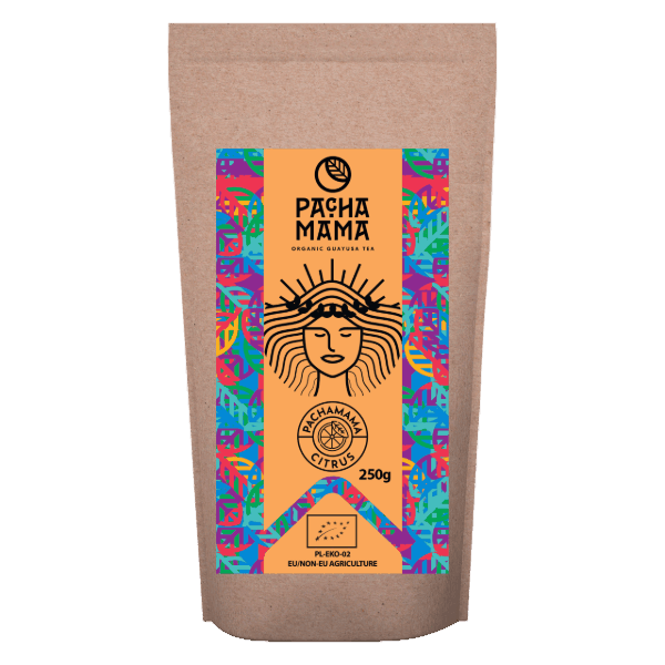 Guayusa Pachamama Citrus - luomusertifioitu guayusa - 250g