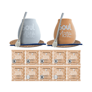 Yerba Mate Starter Kit pariskunnille 10x50g EXTRA