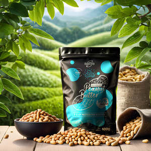 Nustino - Maapähkinävoijauhe - Pure 400 g