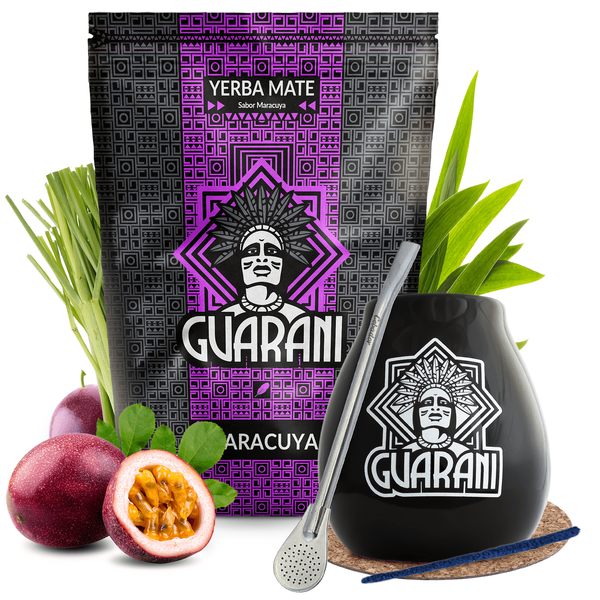 Setti Yerba Mate Maracuya + kalebassi 500g