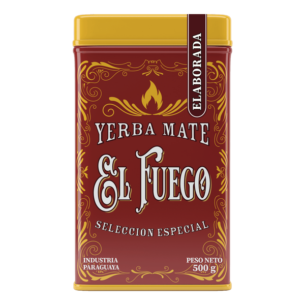 Yerbera - Tinapurkki + El Fuego Elaborada 0.5kg 