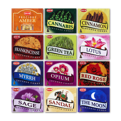 HEM Suitsukekartiot – 12 tuoksun sekoitus