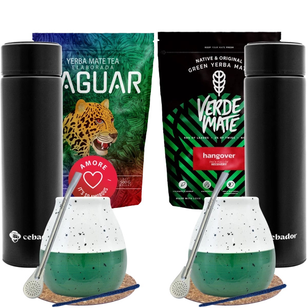 Yerba Mate-setti kahdelle + termospullo