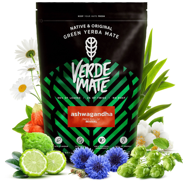 Yerba Mate Verde Mate -setti: Ashwagandha + Pumpkin Spice