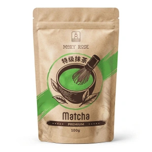 Lahjasetti: premium-matcha + matchawan + bambustarvikkeet