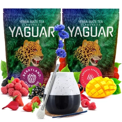 Yerba mate setti Verde Mate keraaminen kalebassi bombillaa