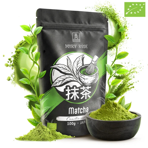 Lahjasetti: 3x japanilaista matchaa + bambutarvikkeet
