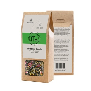 Aromantra x Mary Rose - Zodiac Tea - Scorpio (musta tee) 50g
