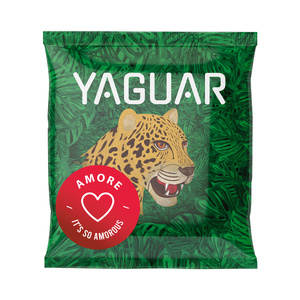 Setti Yerba Mate Yaguar 10x50g Calabash Bombilla