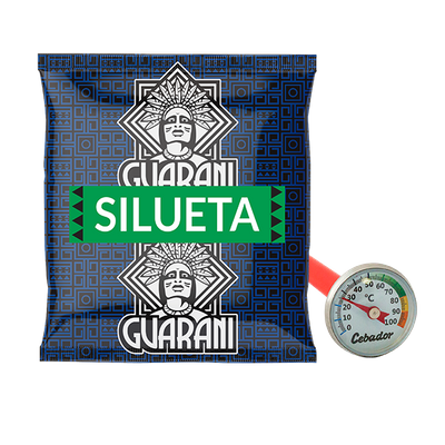 Analoginen lämpömittari + yerba mate 50g