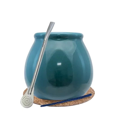 KIT aloittaa Yerba Mate LARGE CALABASH bombilla Yerba Mate LARGE CALABASH bombilla