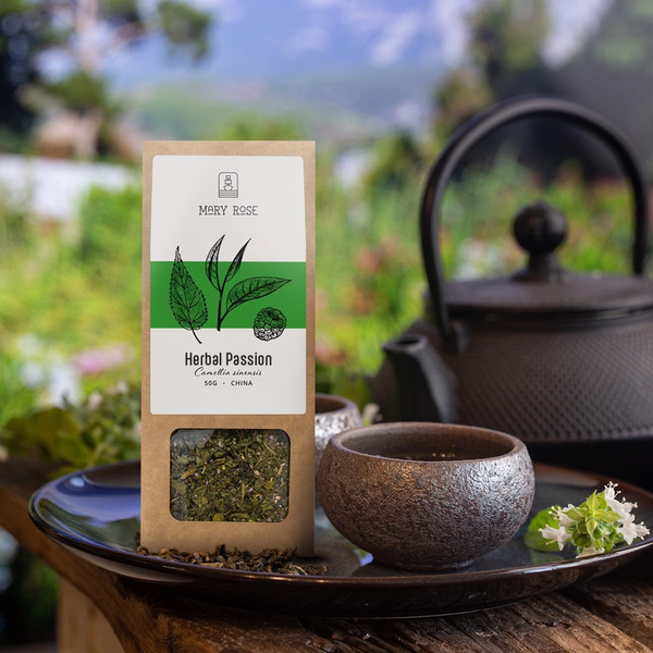 Mary Rose - Herbal Passion vihreä tee - 50g
