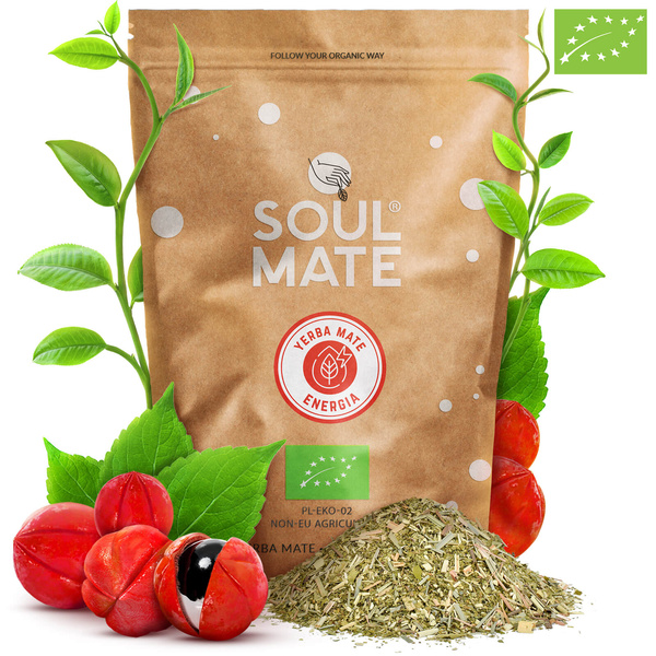Yerba Mate -setti kahdelle: Soul Mate 2x500g + 2x Kalebassi + 2x Bombilla