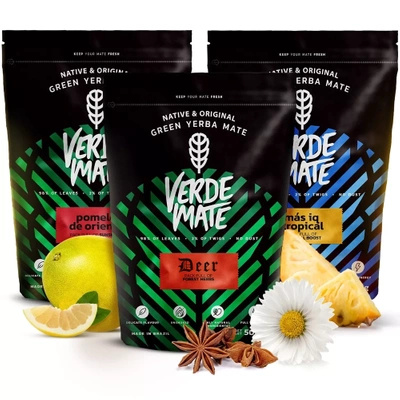 Yerba mate setti Verde Mate Green Mas IQ 3x500 1.5kg 1.5kg