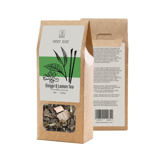 Mary Rose - Inkivääri & sitruuna tee - 50g