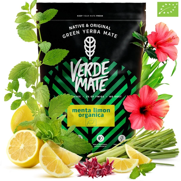 Verde Mate Green Orgánica Menta Limón