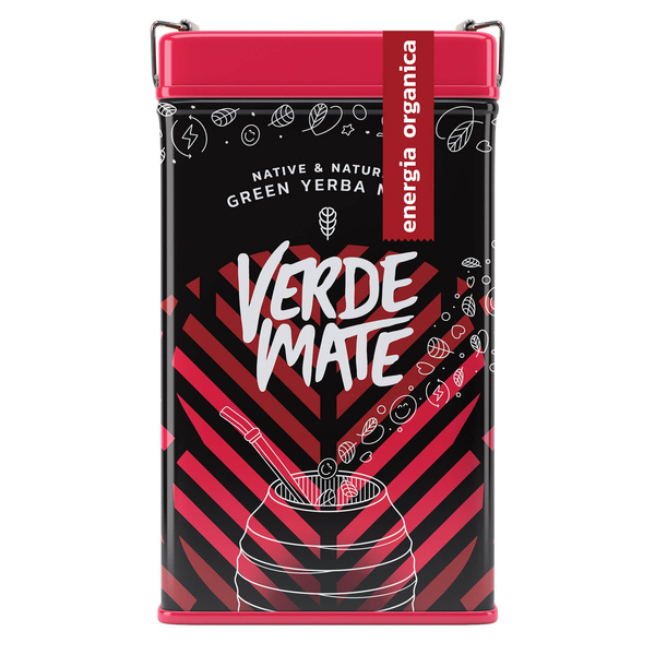 Yerbera - Tinapurkki + Verde Mate Green Energia Organica 0.5kg