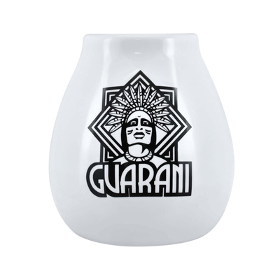 Mate Cup keraaminen valkoinen 350ml - Guarani