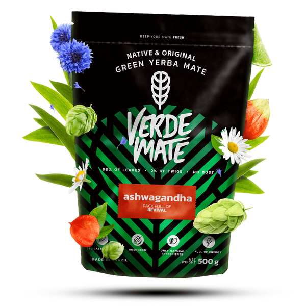 Yerba Mate Verde Mate -setti: Ashwagandha + Pumpkin Spice