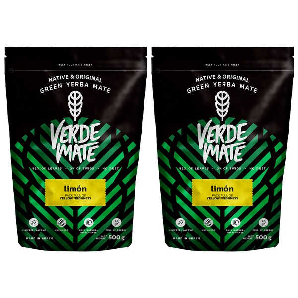 Yerba Verde Mate Green Limon 2x 0,5kg