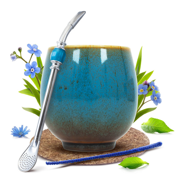 Aloitussetti Yerba Mate Calabash + Bombilla