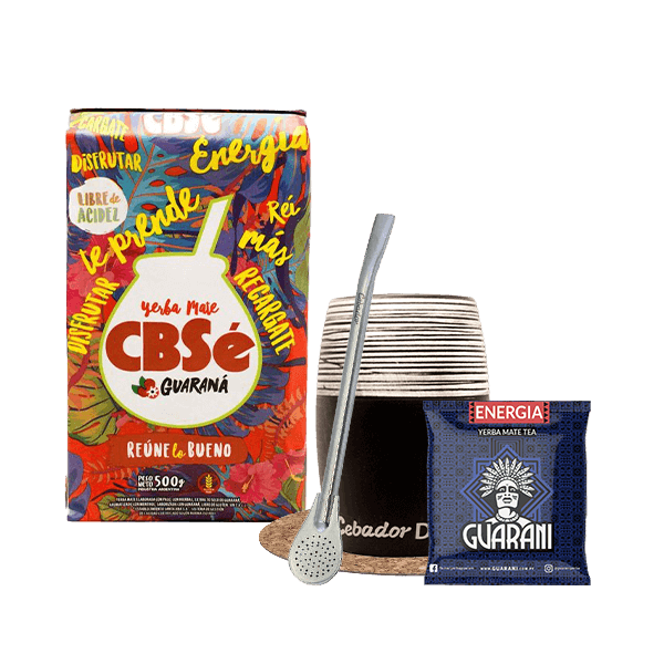Yerba Mate CBSe Guarani 500g Matero Bombilla Matero Bombilla