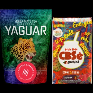 Yerba Mate CBSe Yaguar Energia 2x500g 1kg 1kg