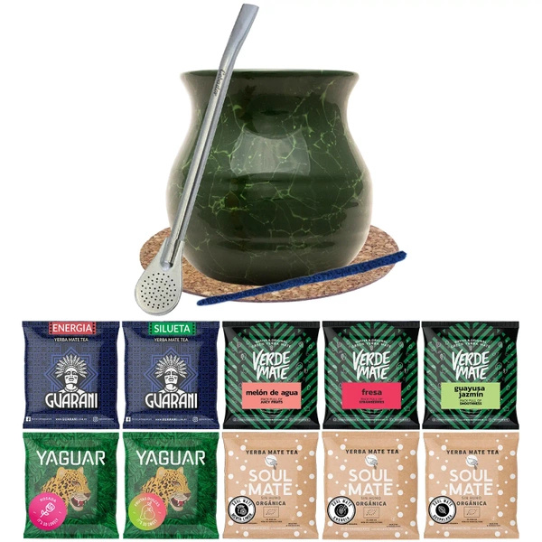 Aloitussarja Yerba Verde Mate Green 10x50g