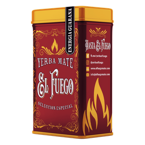 Yerbera - Tinapurkki + El Fuego Energia Guarana 0.5kg 