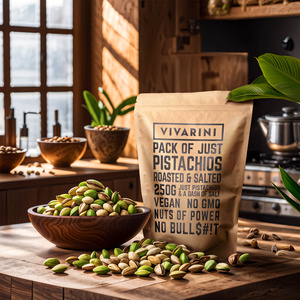 Vivarini - Paahdetut-suolatut pistaasipähkinät 250g