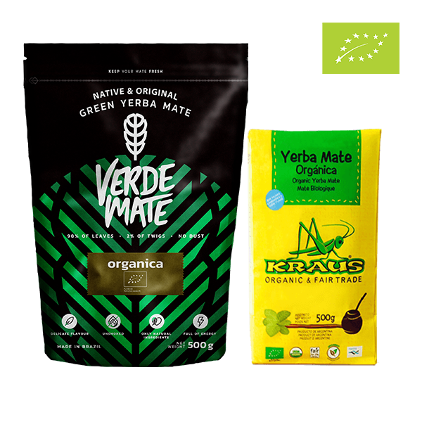 Verde Mate Green Organica 500 g + Kraus Organica 500 g