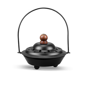 Palo Santon lastujen, suitsukepolttimen ja suitsukehiilen setti.