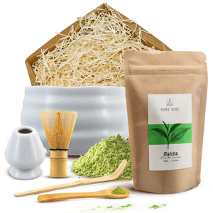 Matcha teen keittäminen lahjasetti
