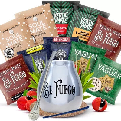 Yerba Mate 10x50g MIX Tropical Energia Guarana 10x50g MIX Tropical Energia Guarana 10x50g