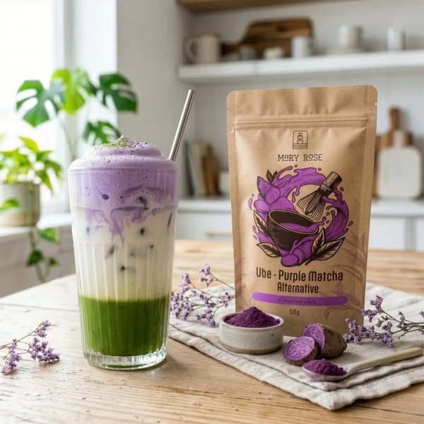 Mary Rose – Purple Matcha Alternative – Ube (jauhe) 50 g