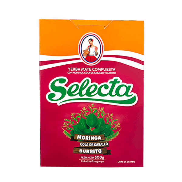 SELECTA Compuesta con Moringa, Cola de Caballo, Burito 0,5kg