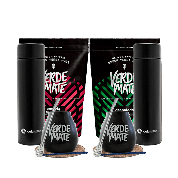 SET Yerba Mate THERMOS -tarvikkeet kahdelle henkilölle