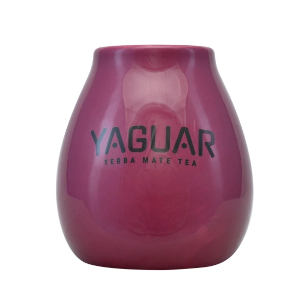 Keraaminen Calabash Yaguar-logolla (violetti) 350ml