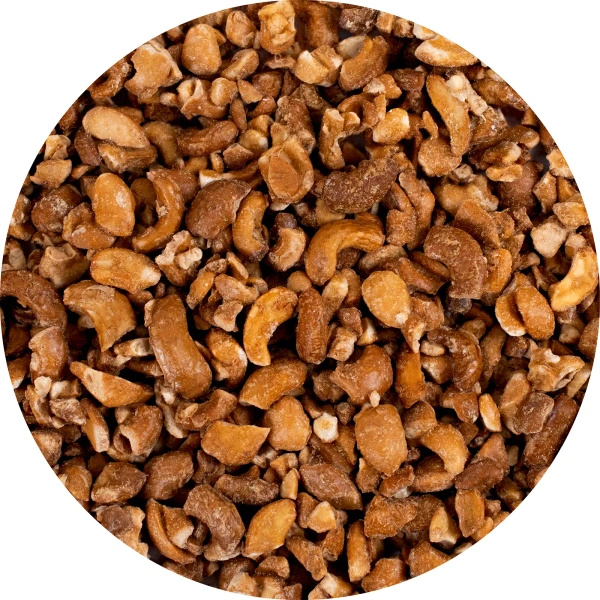 Nustino Crunch – Paahdetut cashewpähkinät – Golden Salted Butter 100 g