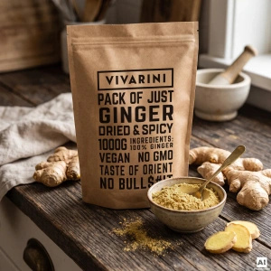 Vivarini – Inkivääri (jauhettu) 1 kg