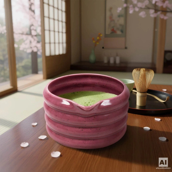 Matcha-teen valmistustarvikkeet: matcha 100g + tarvikkeet