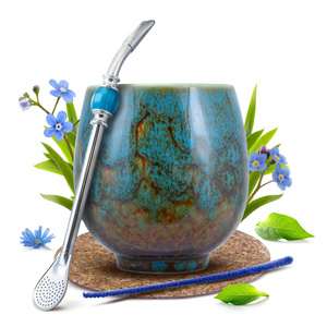 Aloitussetti Yerba Mate Calabash + Bombilla
