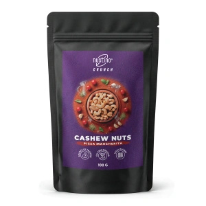 Nustino Crunch – Paahdetut cashewpähkinät – Pizza Margherita 100 g