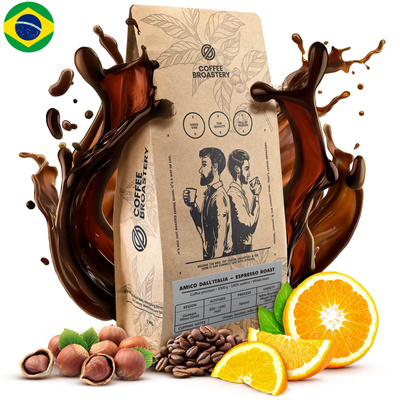 Bro Coffee Roastery - Kokopapukahvi Amico dall'Italia Espresso Roast 1kg