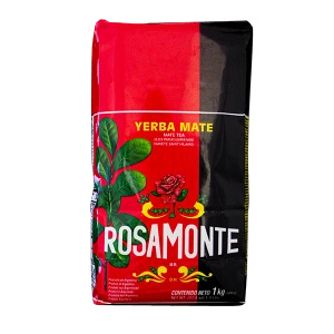 Yerba Mate Elaborada -setti: El Fuego 1kg + Rosamonte 1kg