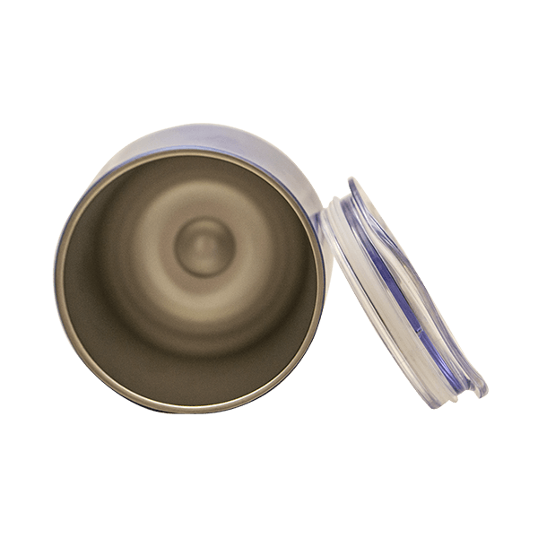 TermoLid - ruostumattomasta teräksestä valmistettu astia kannella - Cebador (hopea) - 350 ml