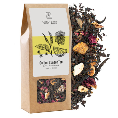 Mary Rose - Kultainen auringonlasku tee - 50g