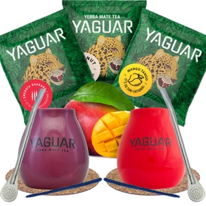 Yerba Mate setti pariskunnille Yaguar Fruit